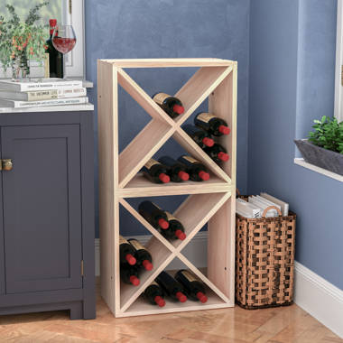 Wood wine rack insert hot sale